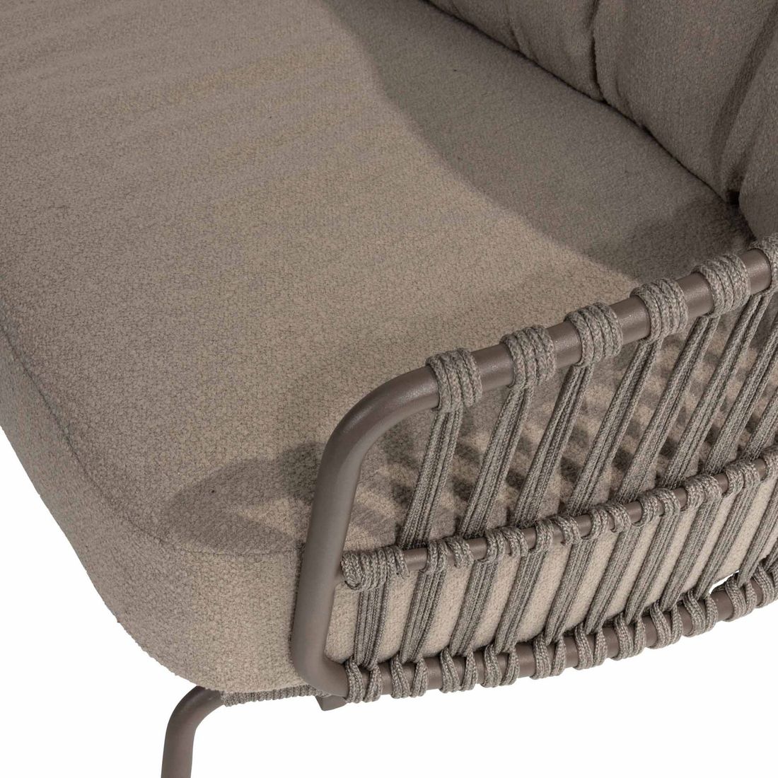 4Seasons Capalbio Loungeset inkl. Loungetisch Edelstahl/Rope/Olefin