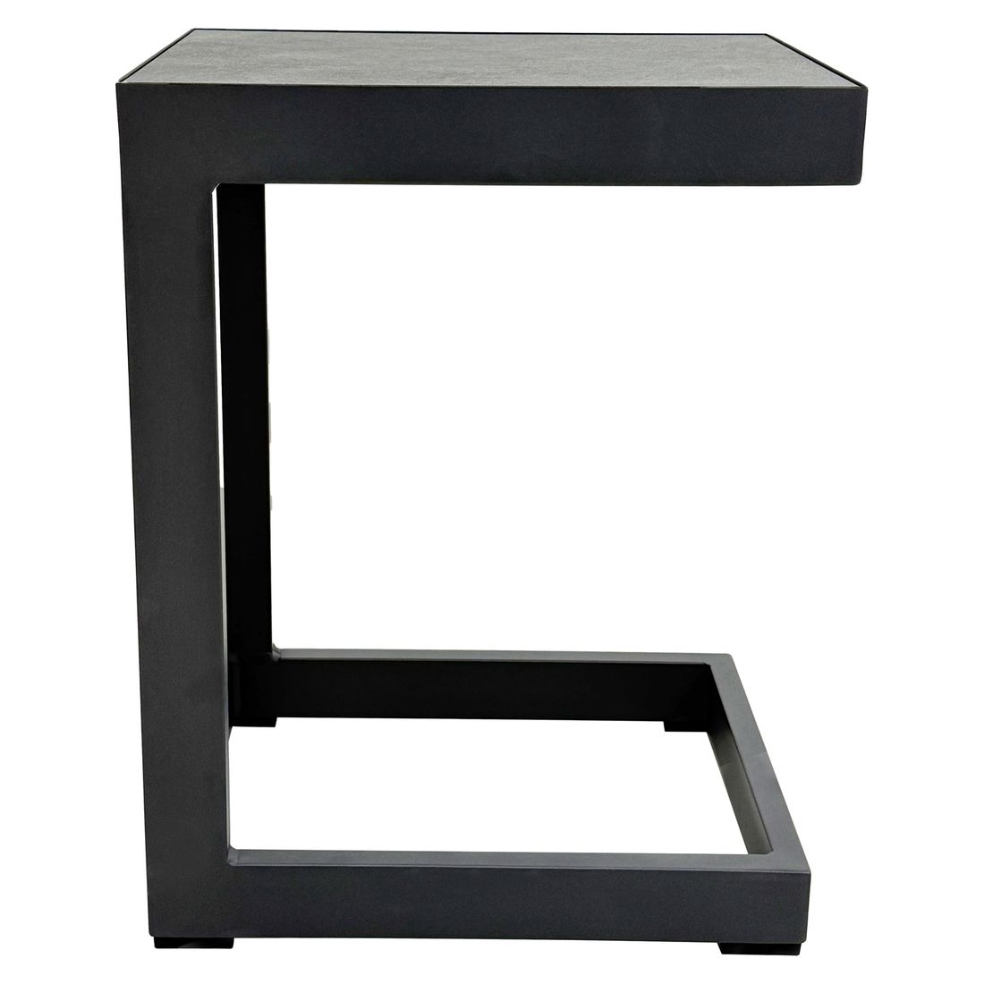 LC Garden Sondrino Beistelltisch Garten 32x40cm Aluminium/Keramik