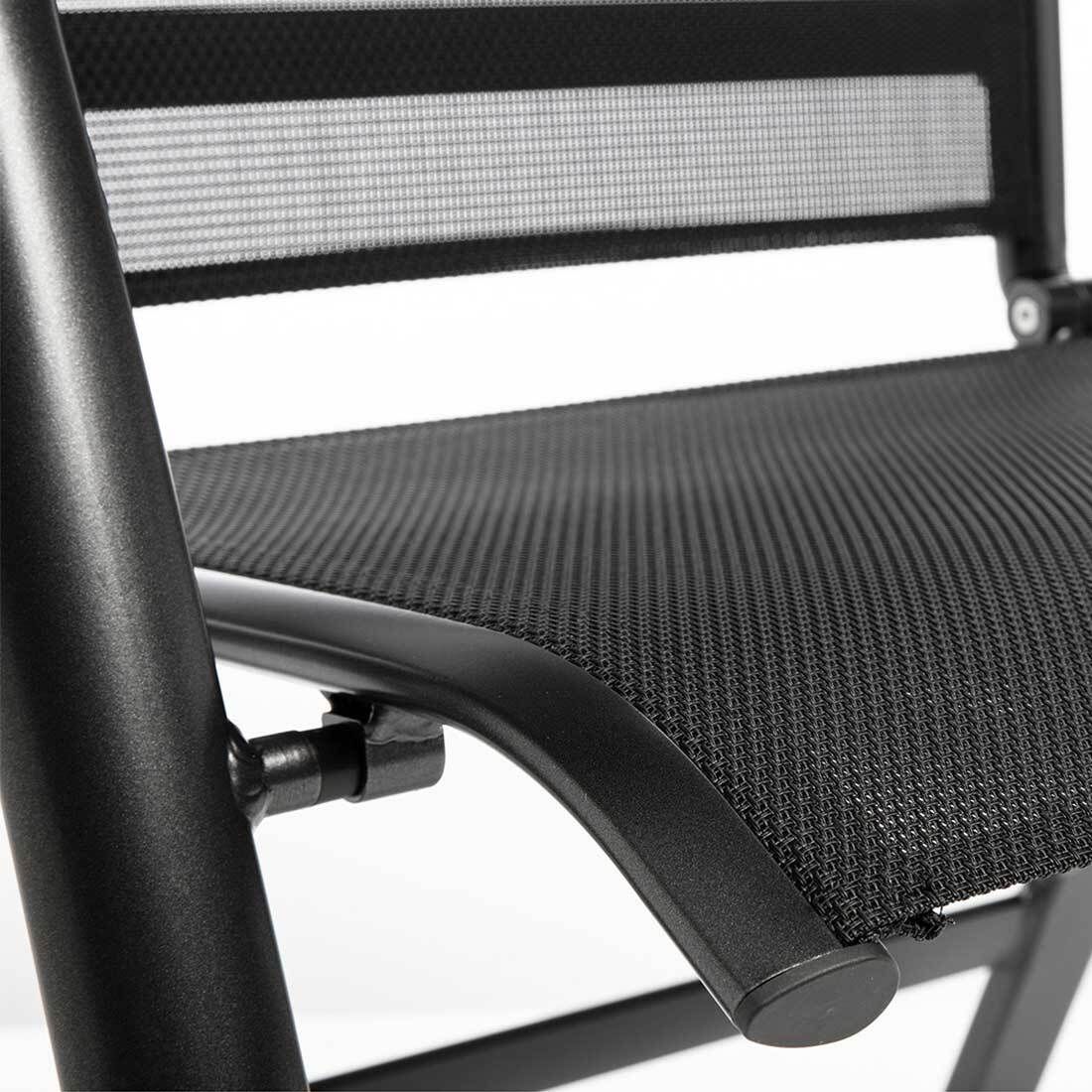 Kettler Legato Curve Klappsessel Aluminium/Textilene