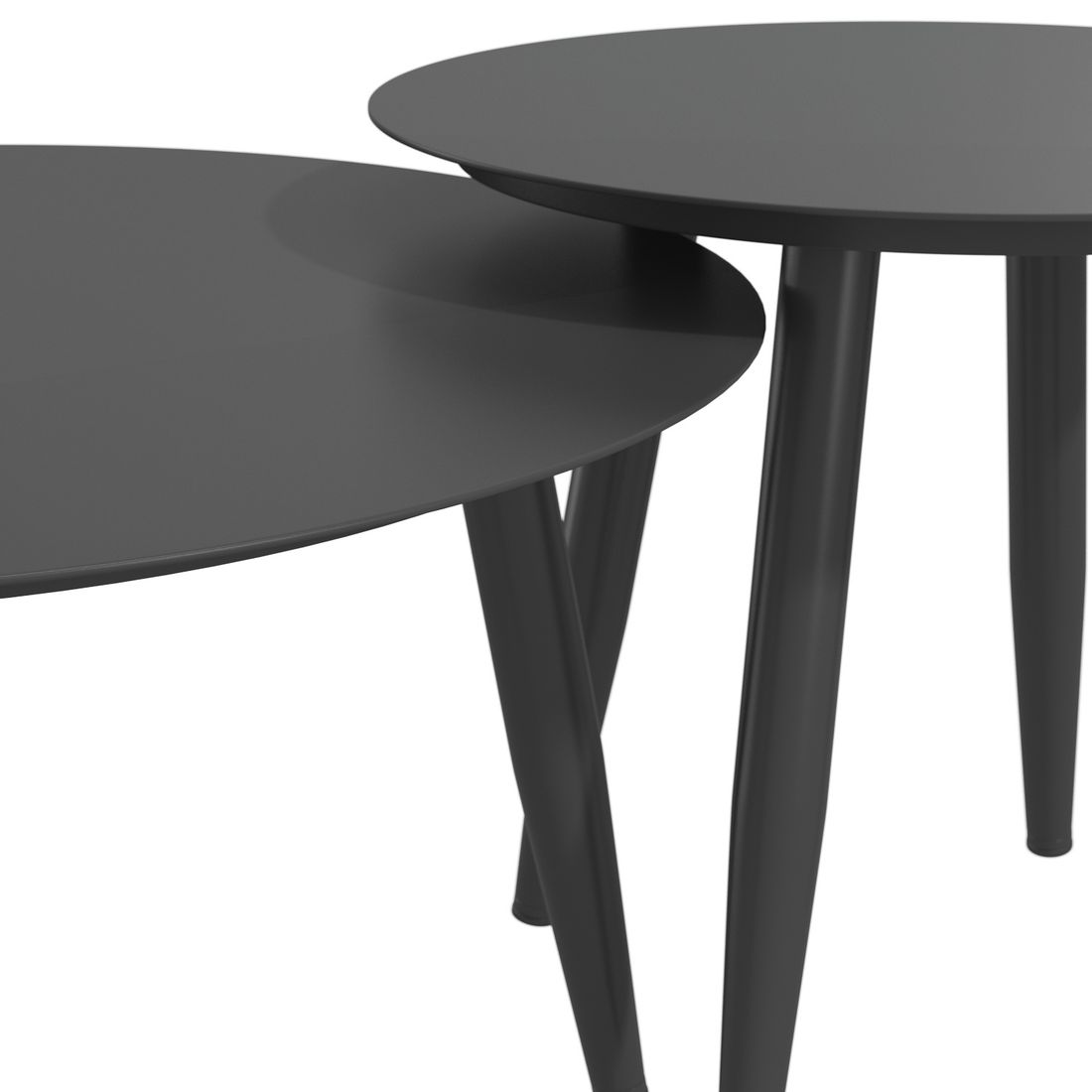 OUTLIV. Alex Loungetisch 2-tlg. Aluminium