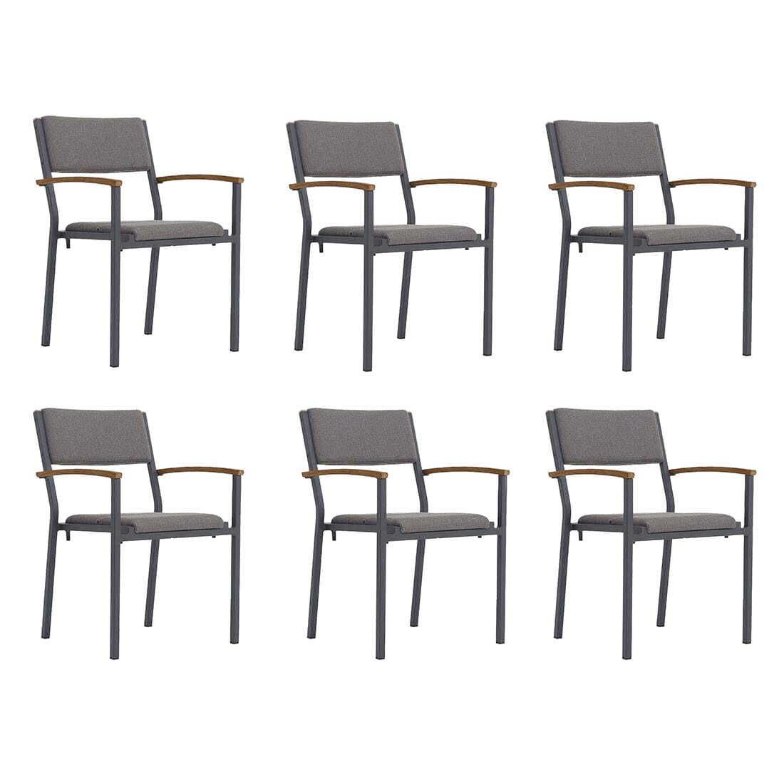 Zebra Quadux Gartenmöbel-Set XL (8 Plätze) Tisch 140x140cm