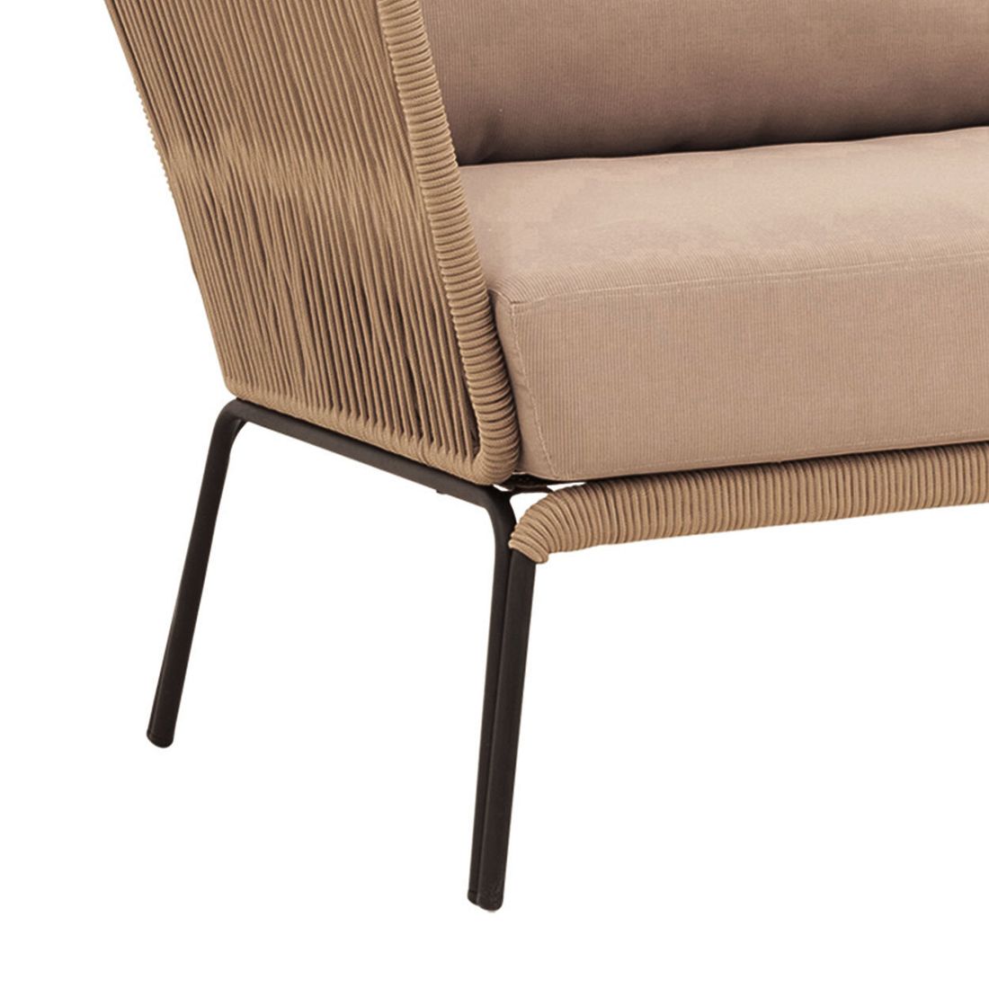 Cosmic Collection Lion Diningsofa Stahl/Rope