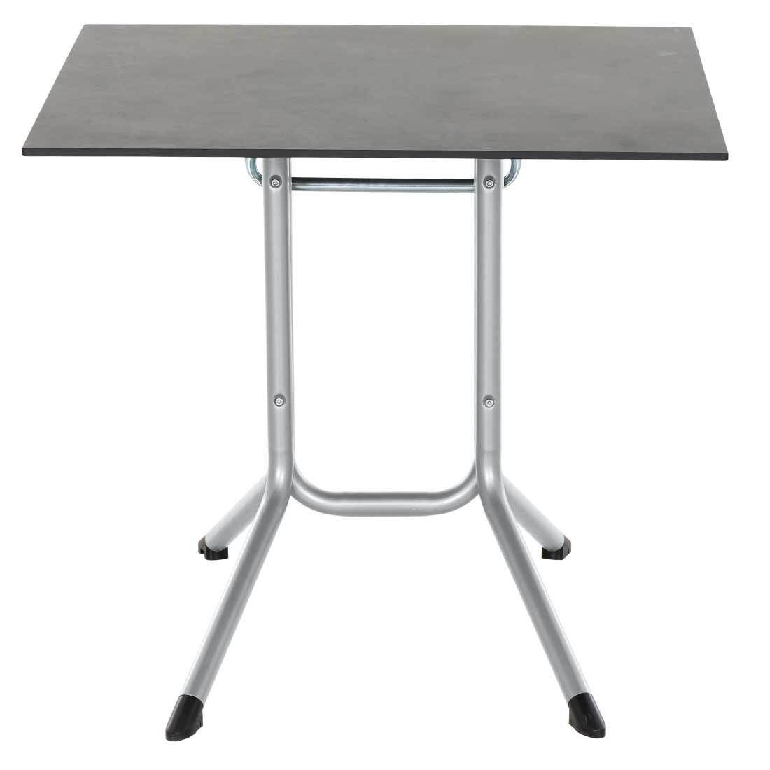 Siena Garden Sola Klapptisch 80x80cm Stahl/HPL