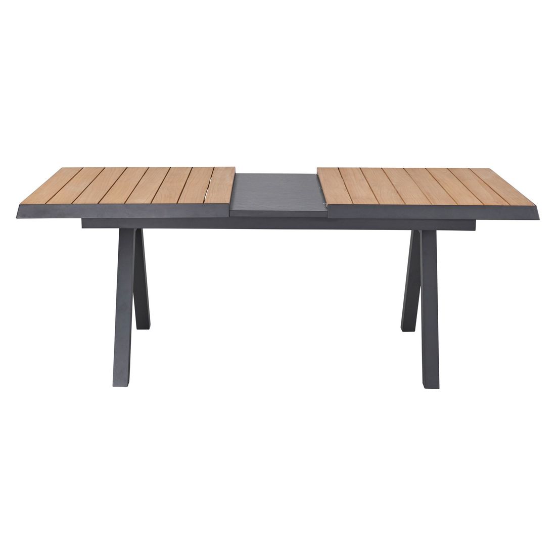 LC Garden Keramo Gartenmöbel-Set L verstellbar (6 Plätze) Tisch 160/210x100cm