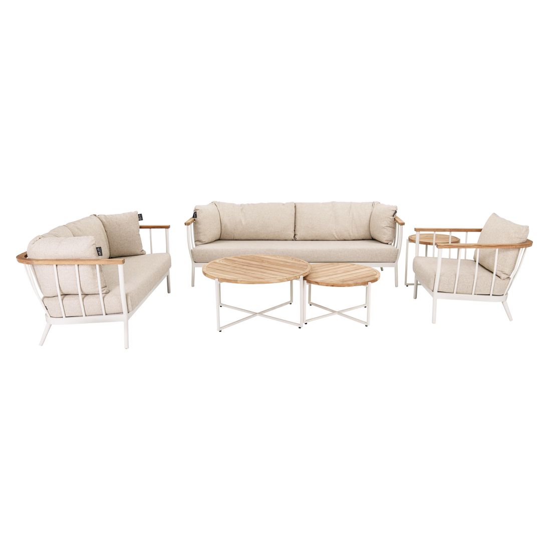 Apple Bee Condor Loungeset inkl. Loungetische Aluminium/Bee Wett