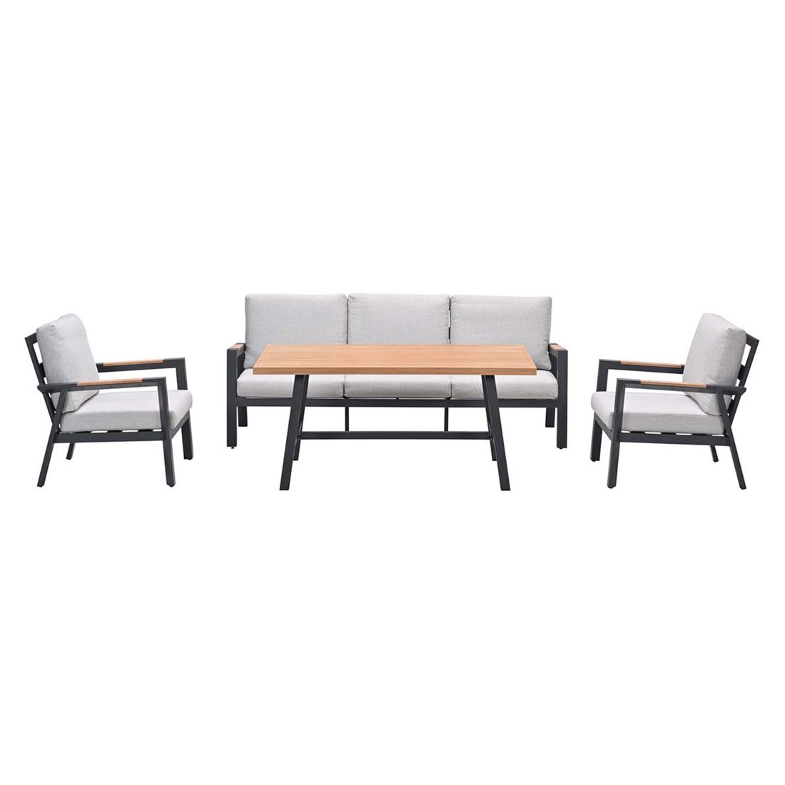 Garden Impressions Elati Dininglounge Tisch 150x89,5cm Aluminium/Polyester