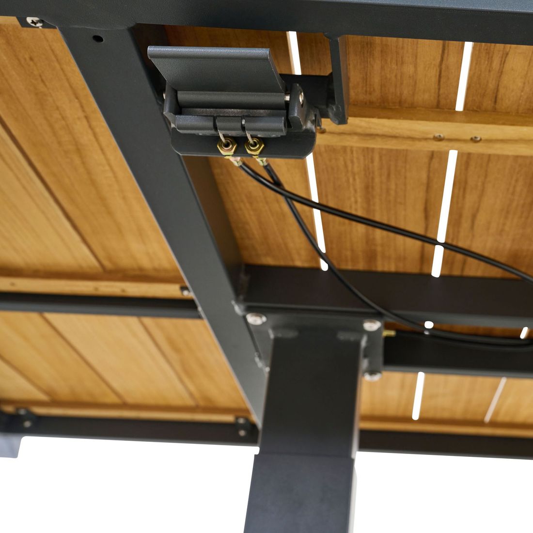 Siena Garden Talina Lifttisch Aluminium/Teak