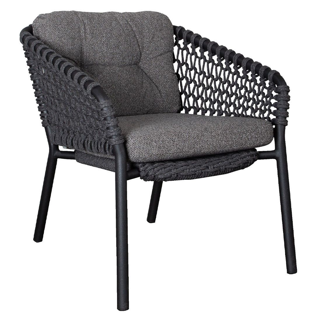 Cane-Line Ocean Loungesessel Aluminium/Rope