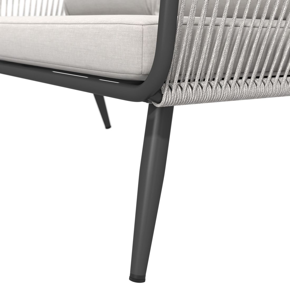 OUTLIV. Alex Gartenloungesofa Aluminium/Rope/Olefin