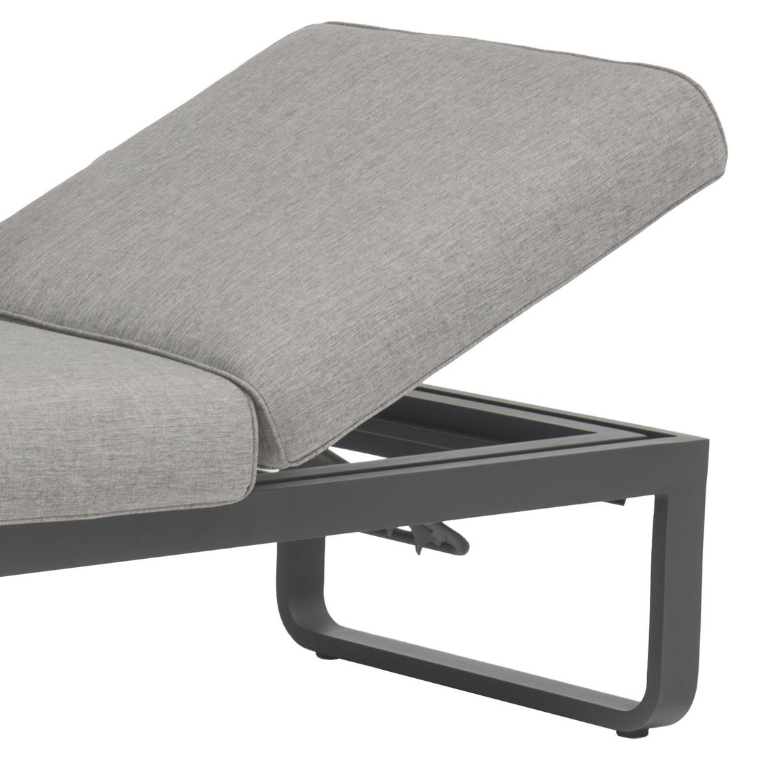 Zebra Fly Diningsofa verstellbar Aluminium/Olefin