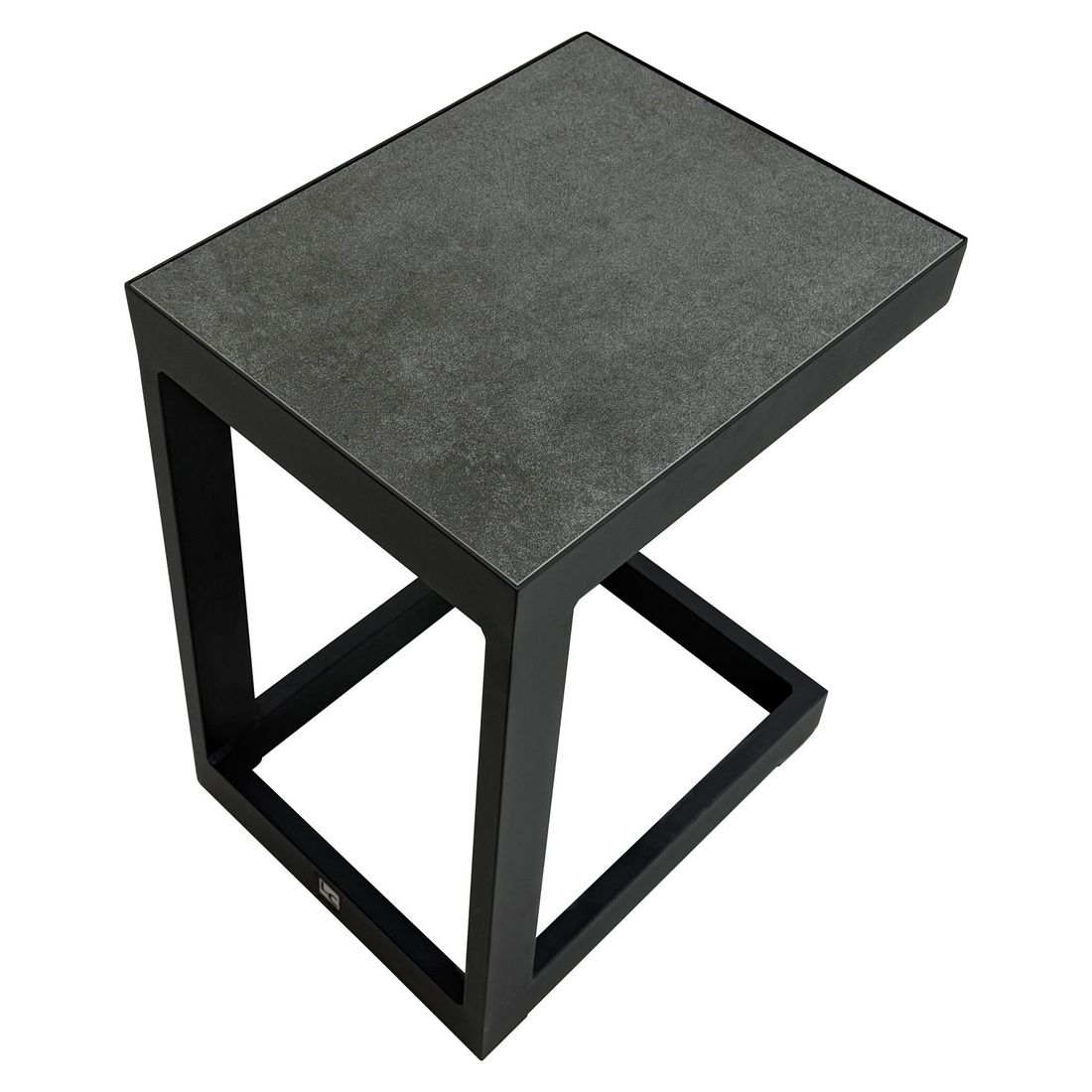 LC Garden Sondrino Beistelltisch Garten 32x40cm Aluminium/Keramik