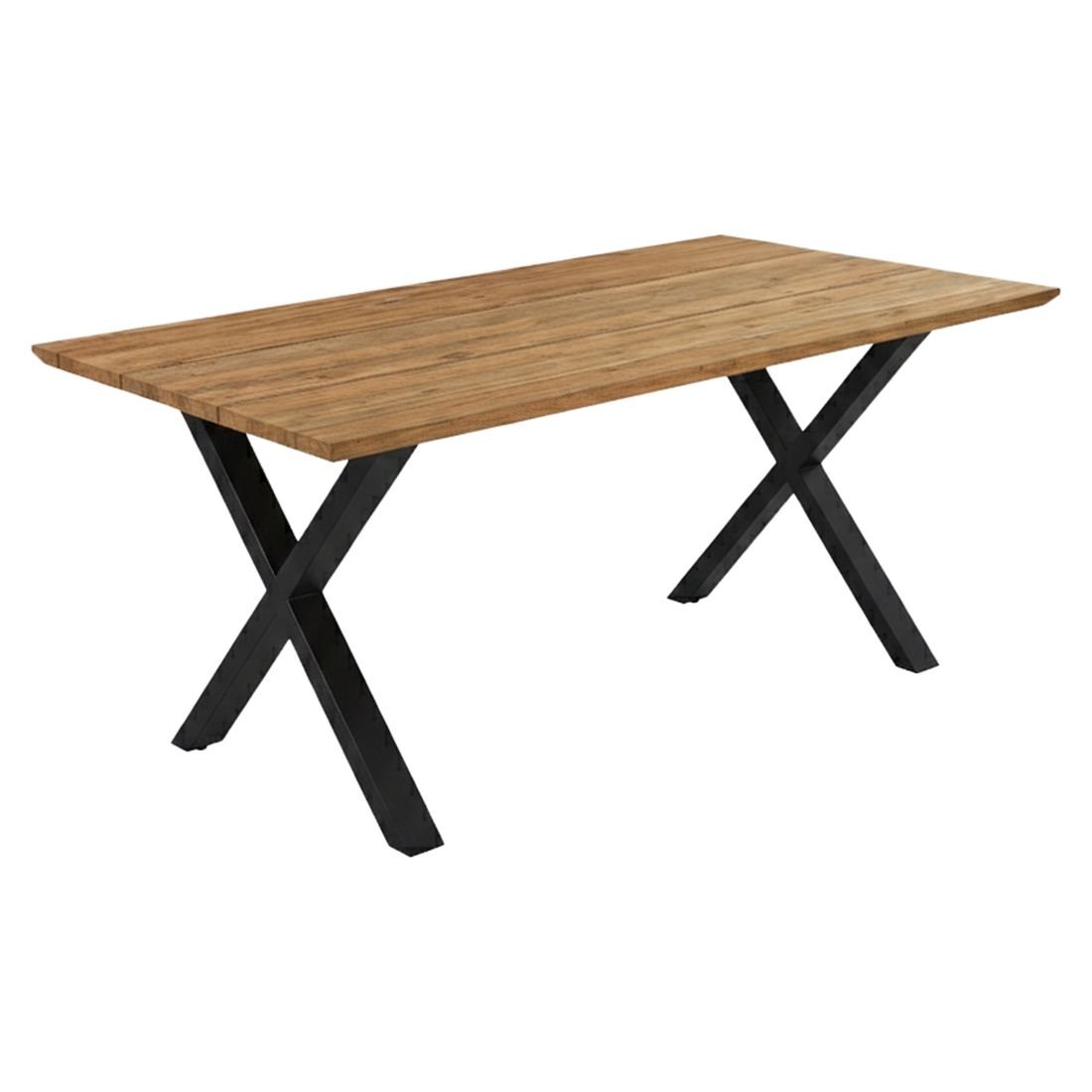 OUTLIV. Negara Gartentisch Edelstahl/Teak recycelt