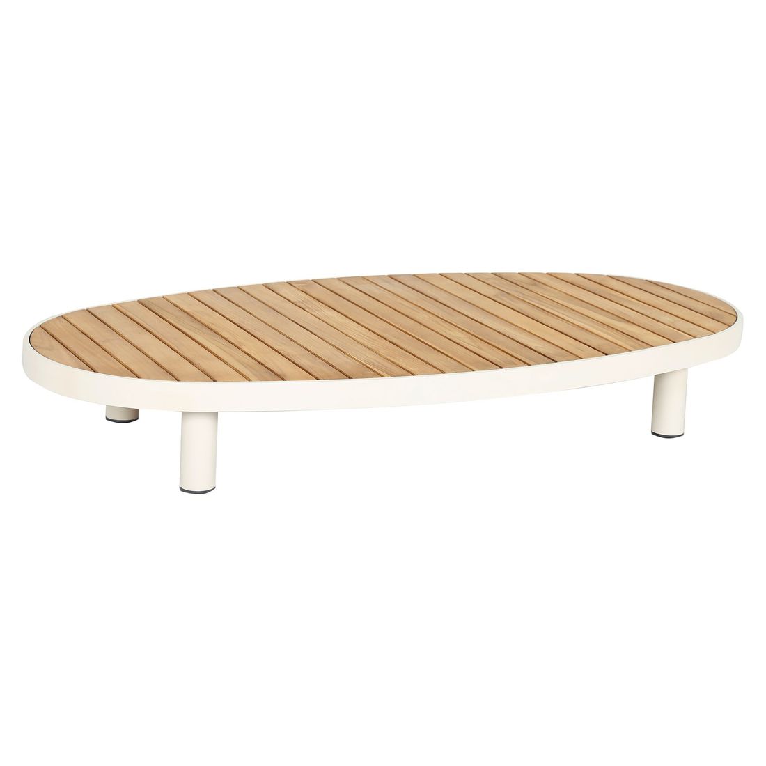 OUTLIV. Washington Deluxe Loungeset inkl. Loungetische Aluminium/Teak/Olefin