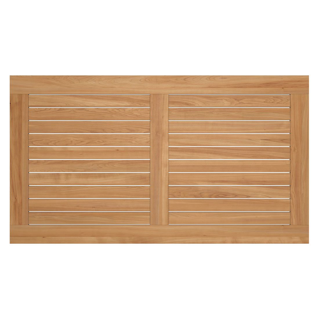 OUTLIV. Gartentisch-Platte 160x90cm Teak