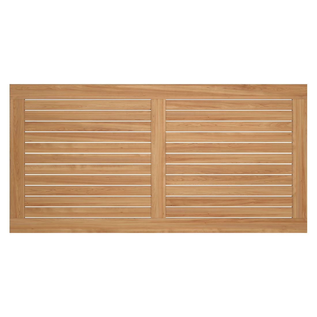 OUTLIV. Gartentisch-Platte 200x100cm Teak