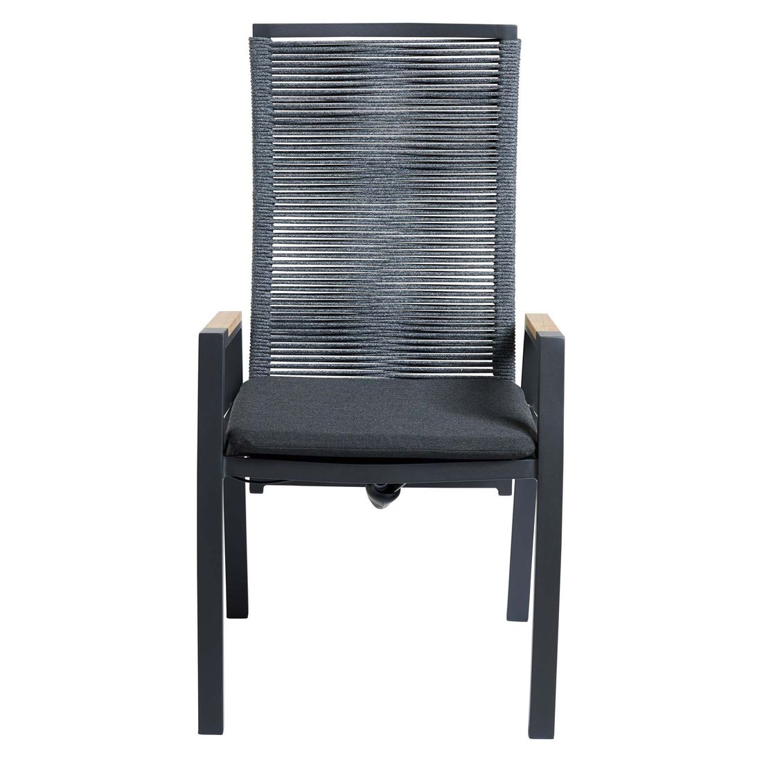 Interliving 7011 Gartensessel verstellbar Aluminium mit Sitzkissen