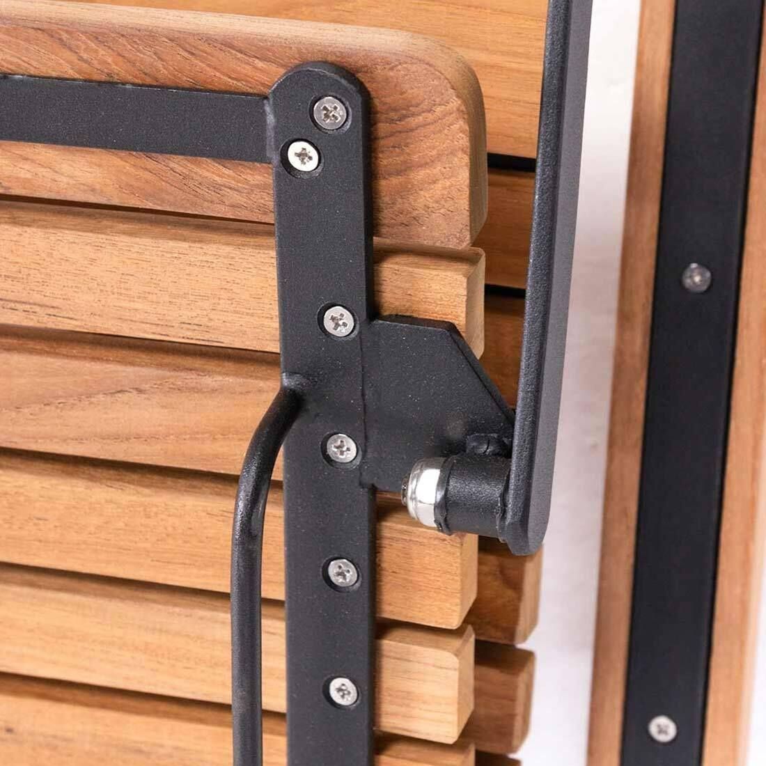 OUTLIV. Lindau Gartenmöbel-Set M (4 Plätze) Tisch 120x80cm