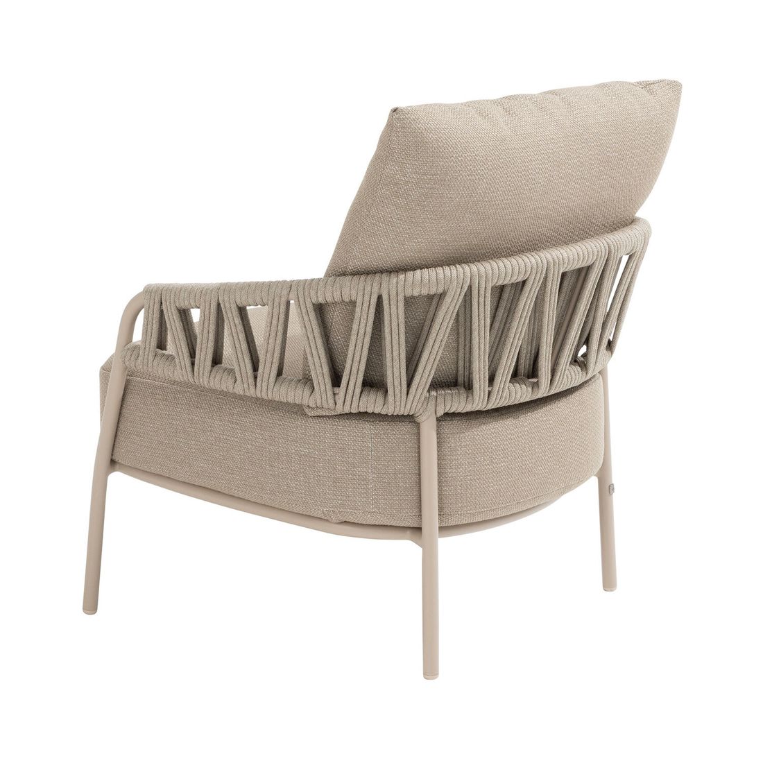 4Seasons Calma Loungesessel Aluminium/Rope/Olefin