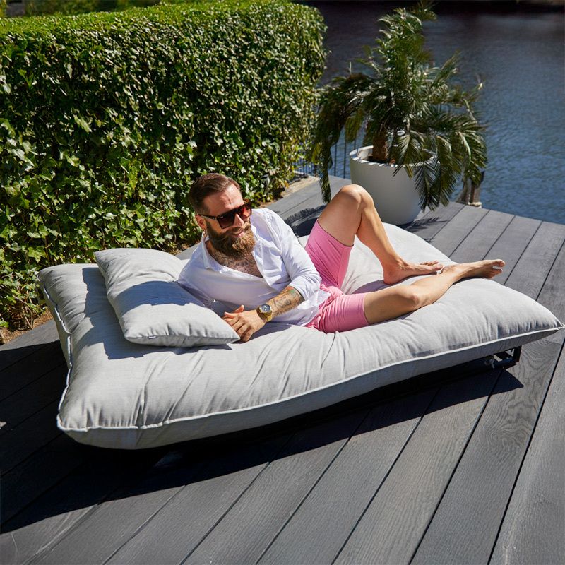 Hartman Emma Daybed Aluminium/Sunbrella