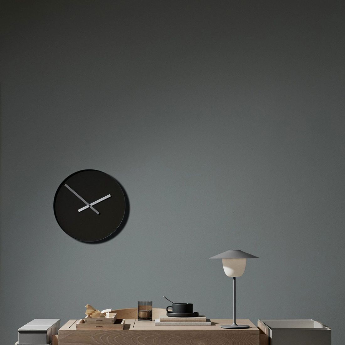 Blomus Ani Lamp large Mobile LED-Leuchte Aluminium