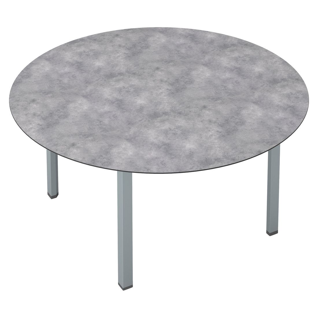 Kettler Cubic Gartentisch Ø160cm Aluminium/HPL