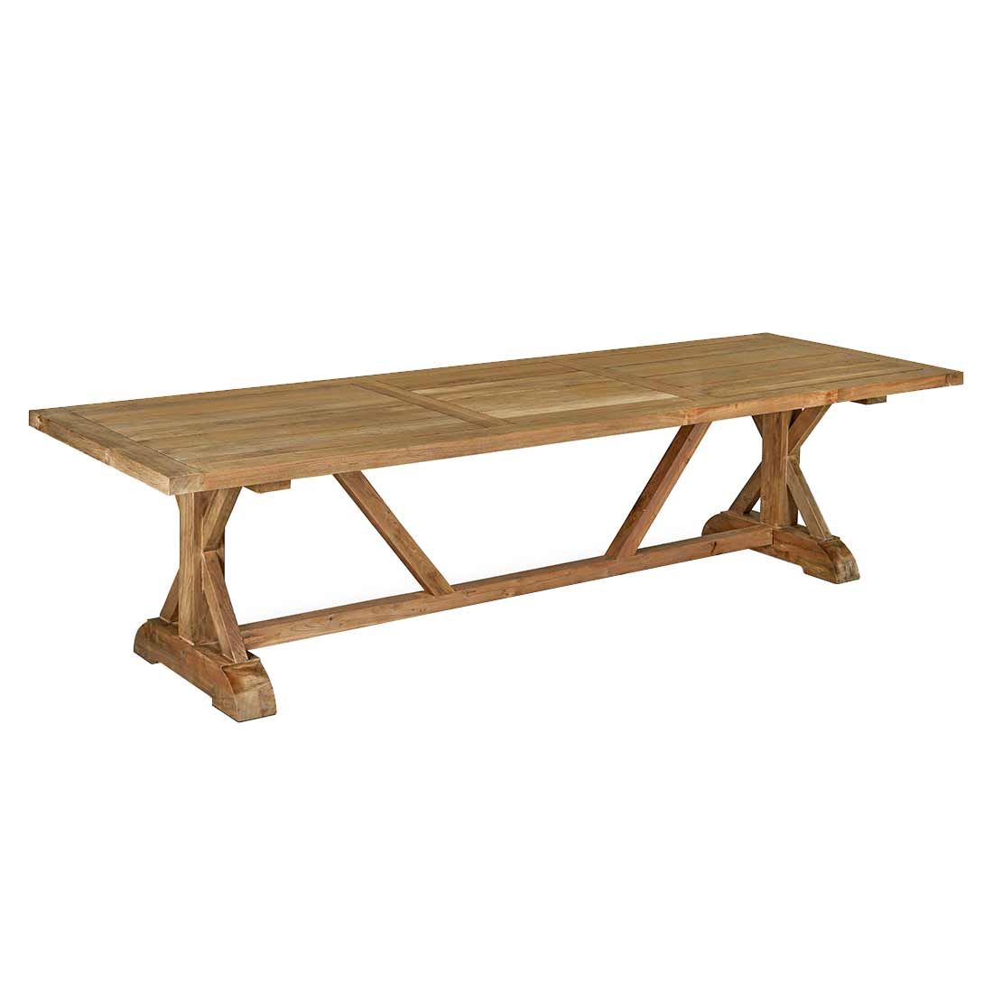 OUTLIV. France Gartentisch Teak recycelt