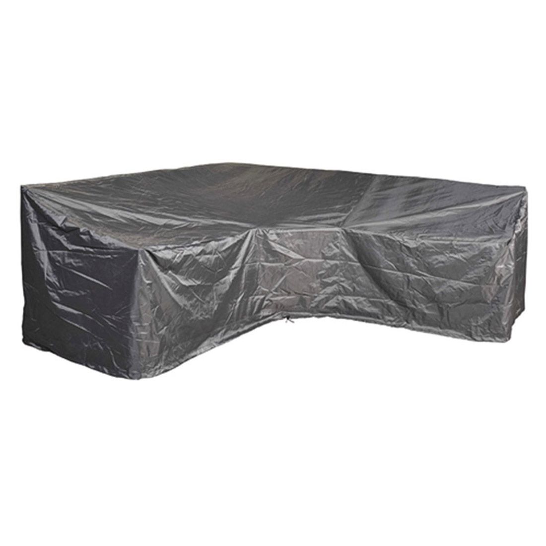 AeroCover Schutzhülle für Ecklounge 300x300x90x65/90cm Polyester