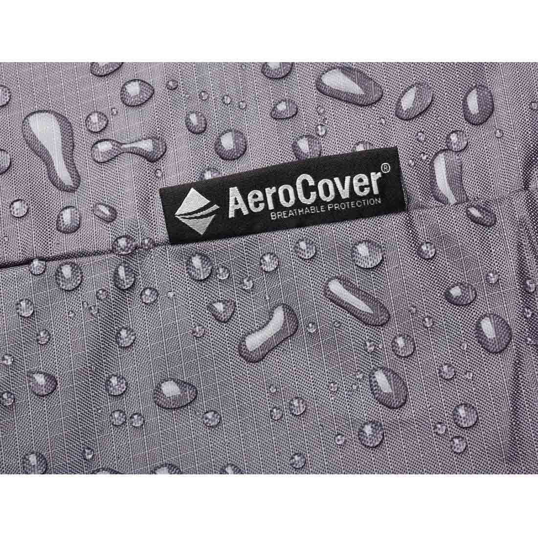 AeroCover Schutzhülle für Ecklounge 300x300x90x65/90cm Polyester