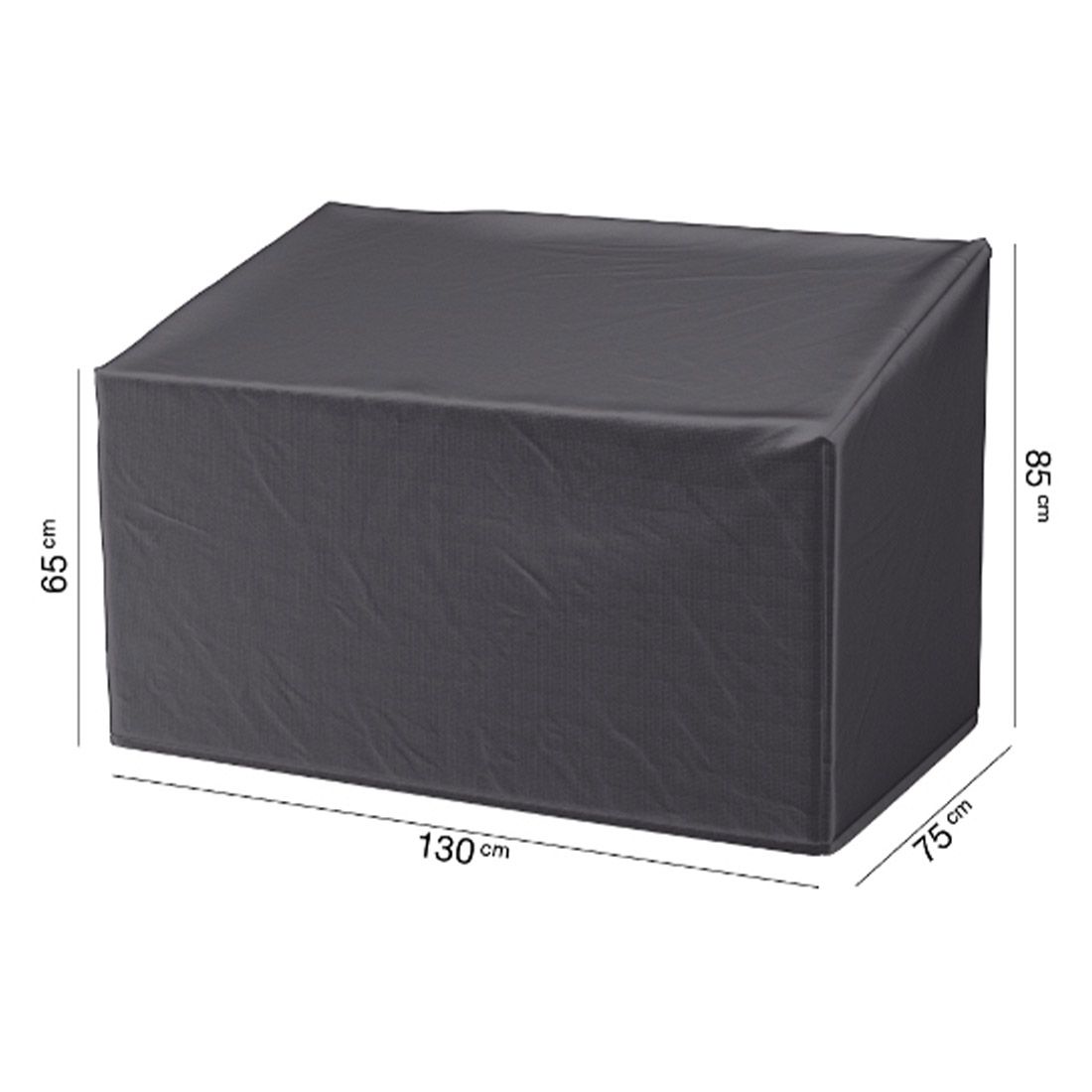 AeroCover Gartenbank Schutzhülle 130x75x65/85cm