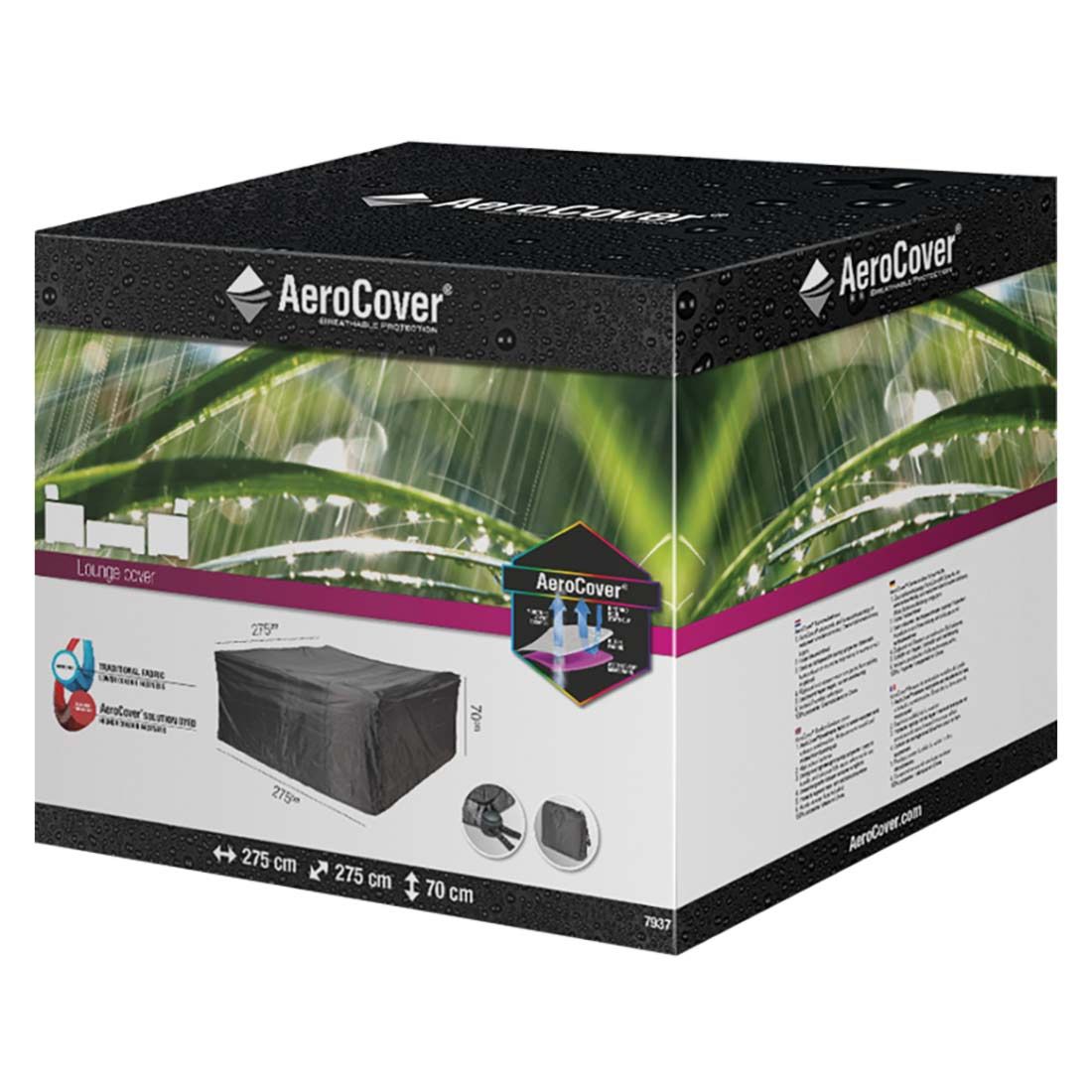 AeroCover Gartenmöbel-Set Schutzhülle 275x275x70cm