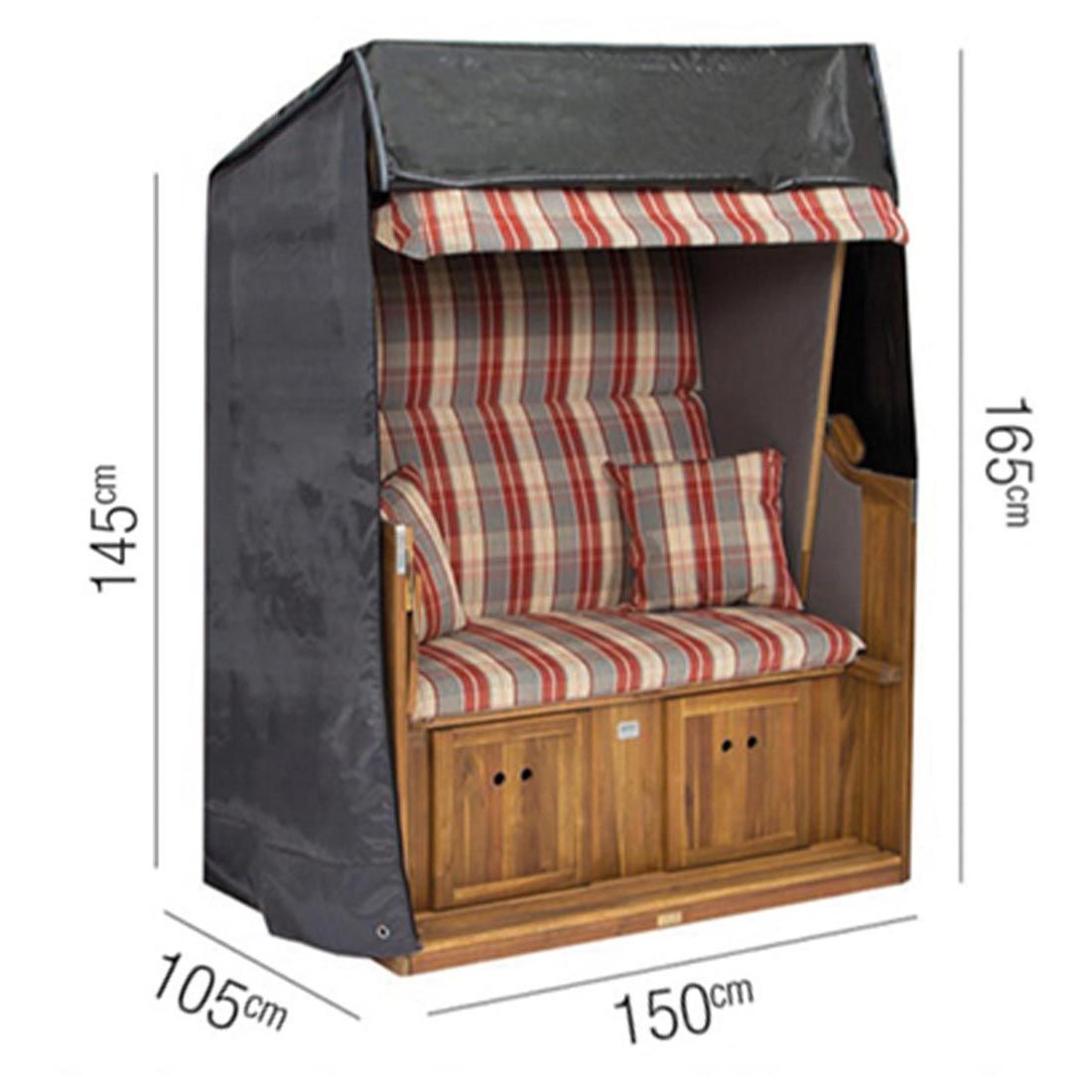 AeroCover Strandkorbhülle 150x105x165cm