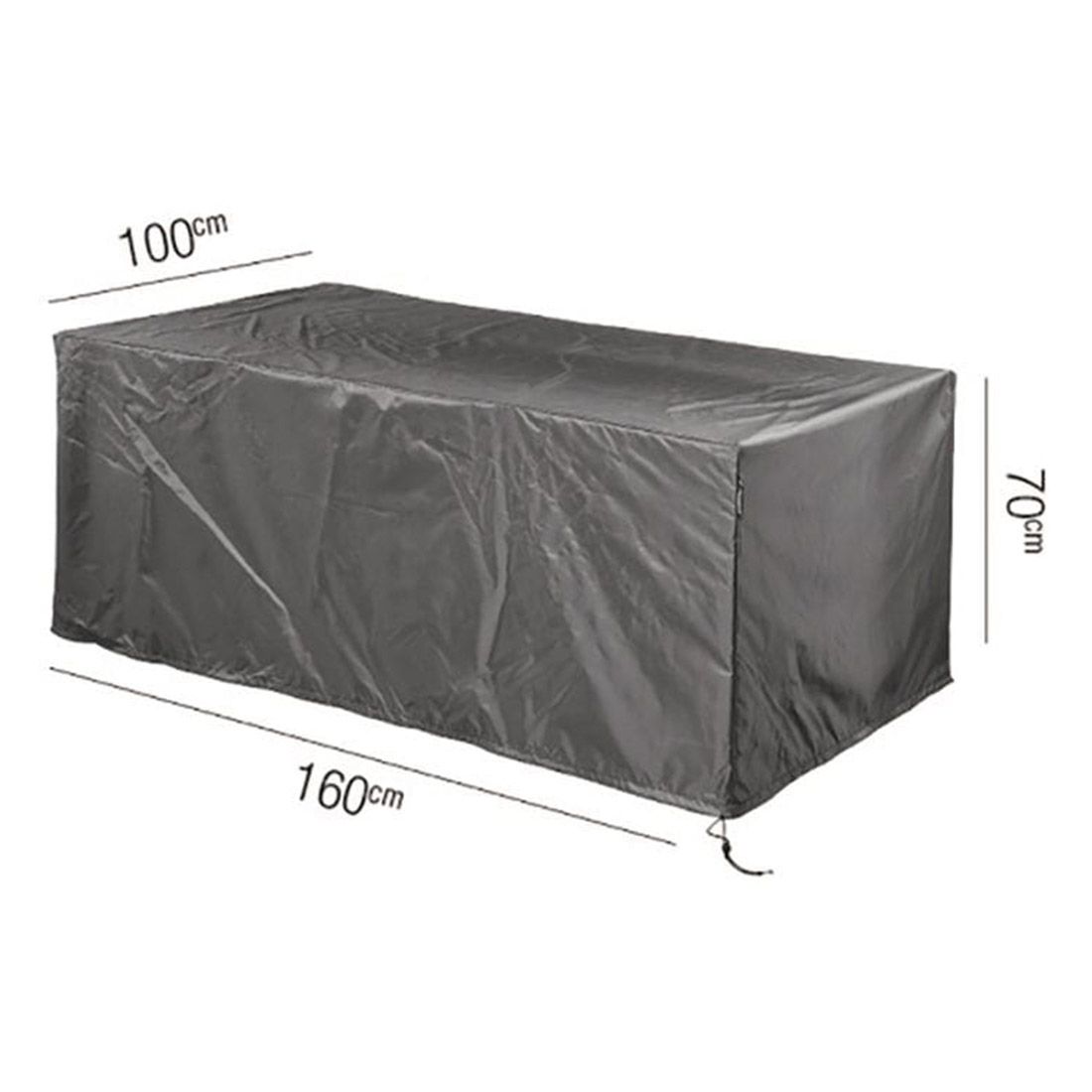AeroCover Gartentisch Schutzhülle 160x100x70cm