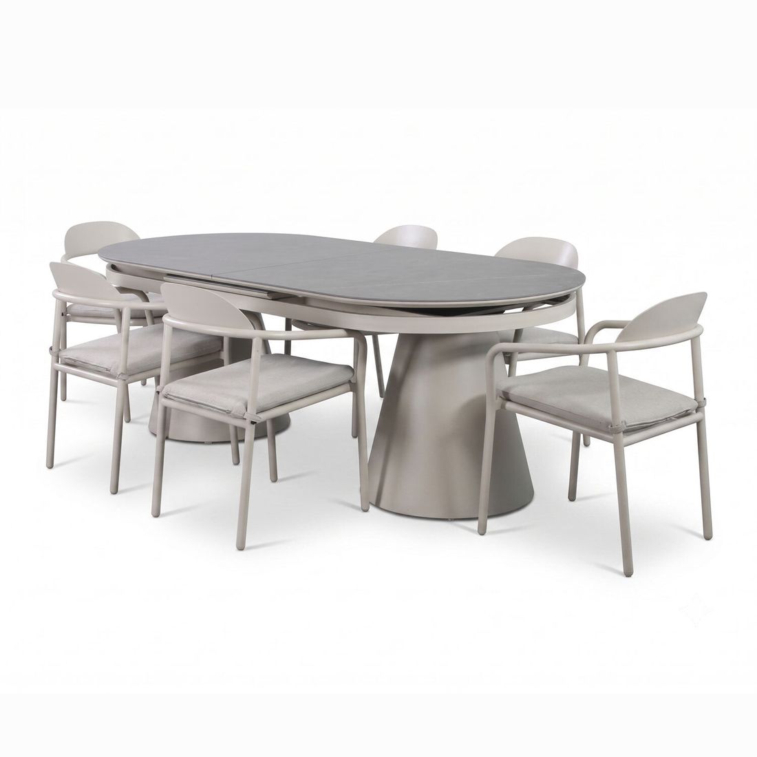 OUTLIV. Aurora Stapelsessel Aluminium/Olefin