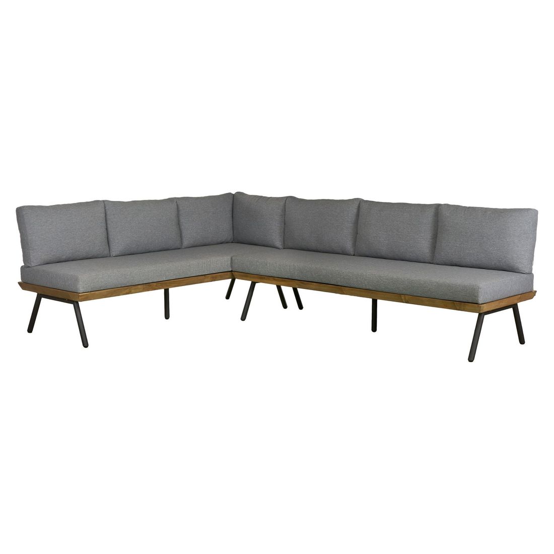 OUTLIV. Alkas Dininglounge Tisch 200x100cm Teak/Sunproof A-Beine