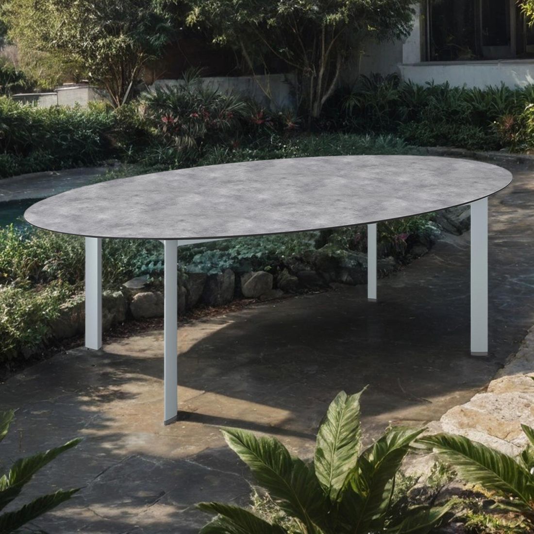 Kettler Edge Gartentisch Aluminium/HPL