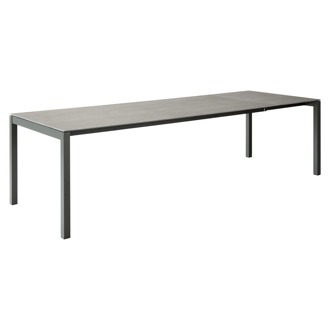 Solpuri Classic Ausziehtisch 160/220x100cm Aluminium/Dekton