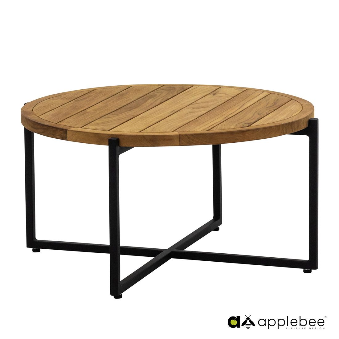 Apple Bee Condor Loungetisch Aluminium/Teak