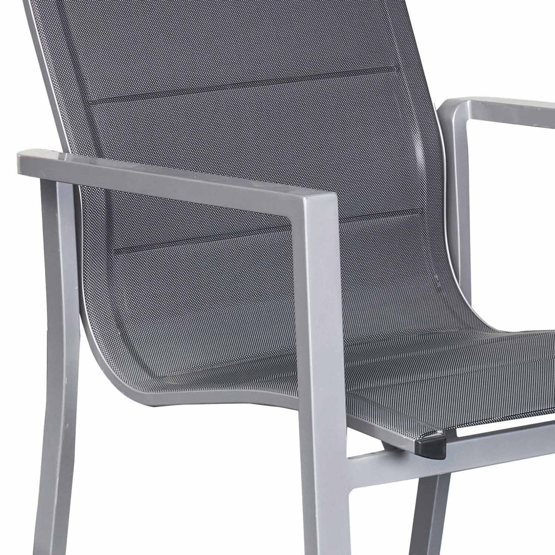 OUTLIV. Melbourne Gartenmöbel-Set M (4 Plätze) mit Kettler Tisch 95x95cm