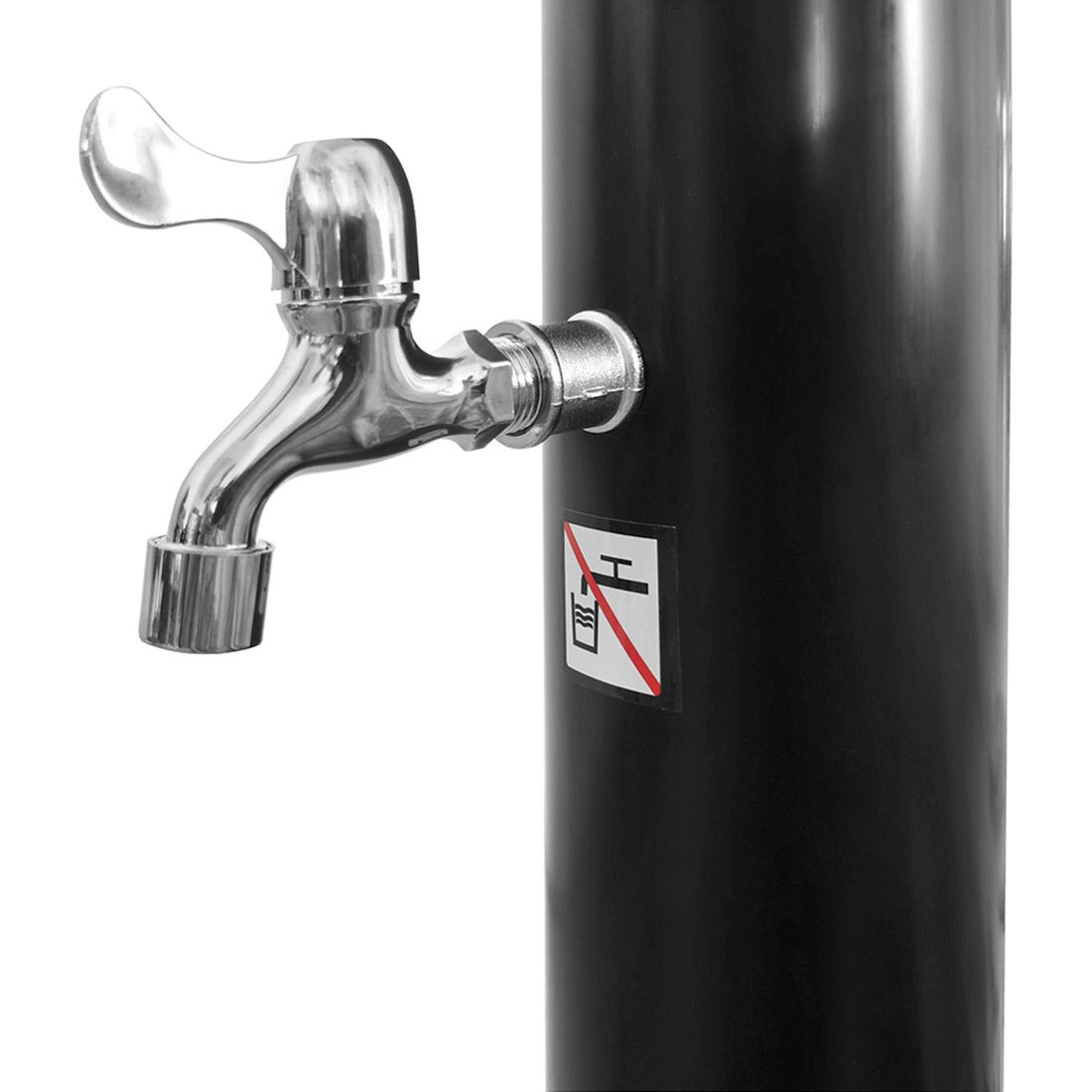 OUTLIV. Solar Gartendusche Warmwasser Ø11x216cm