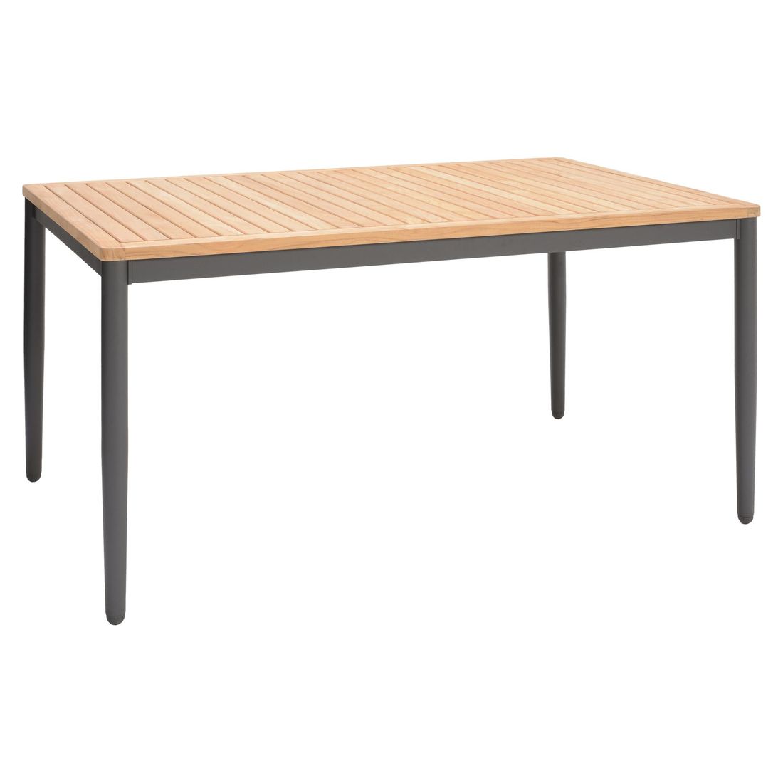 LifestyleGarden Topaz Dininglounge Tisch 144x90cm Aluminium/Rope/Olefin