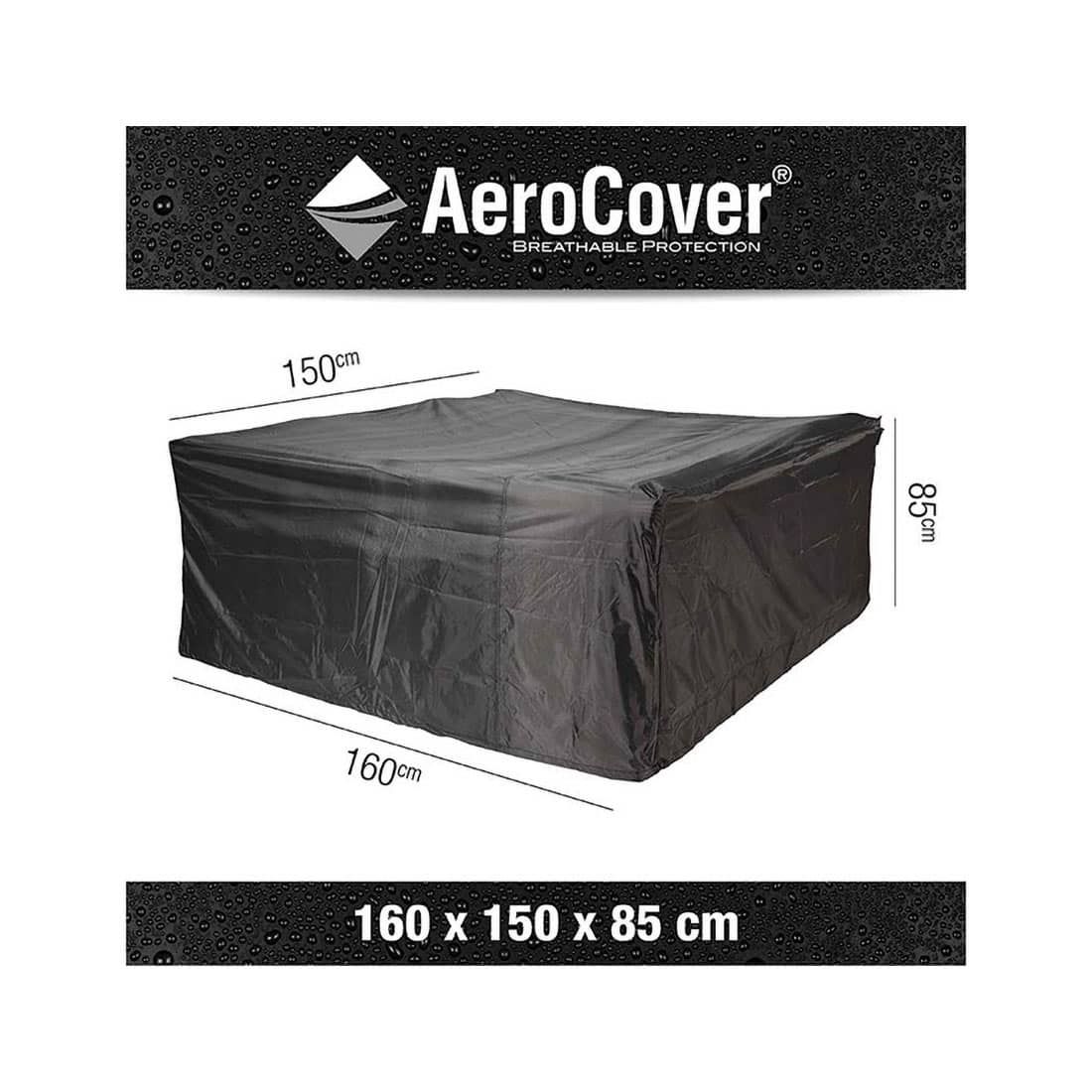 AeroCover Gartenmöbel-Set Schutzhülle 160x150x85cm