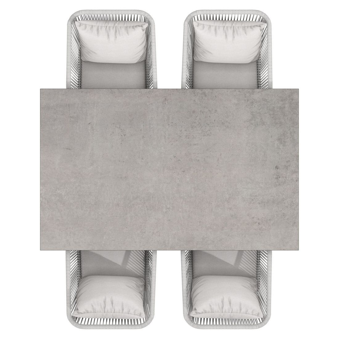 OUTLIV. Alex Gartenmöbel-Set Aluminium/Dekton