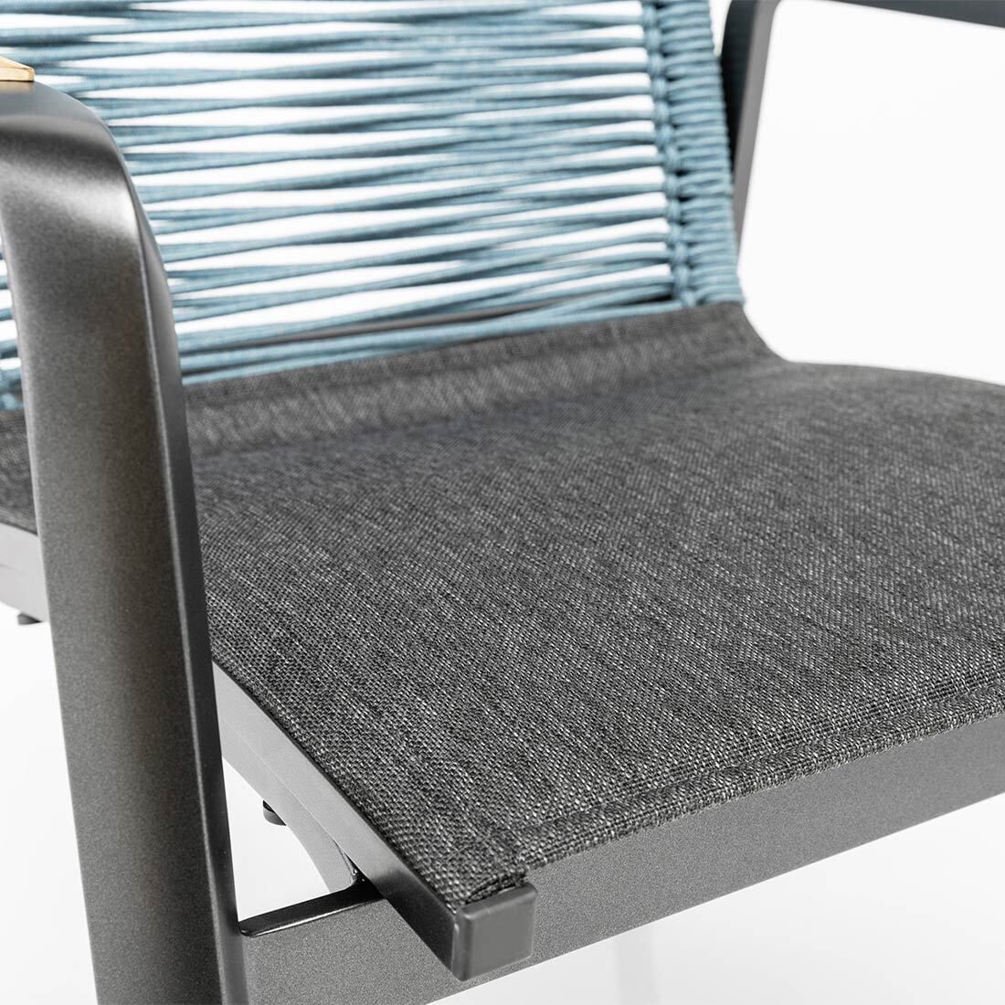 Kettler Diamond Gartenmöbel-Set M (4 Plätze) mit OUTLIV. Tisch 180x90cm