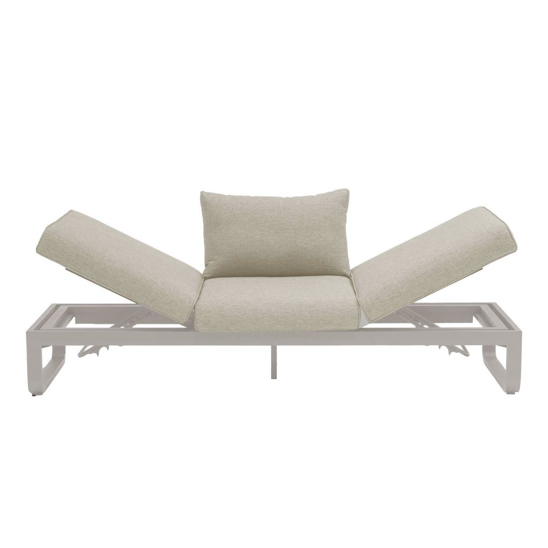 Zebra Fly Loungeset inkl. Loungetische Aluminium/Olefin