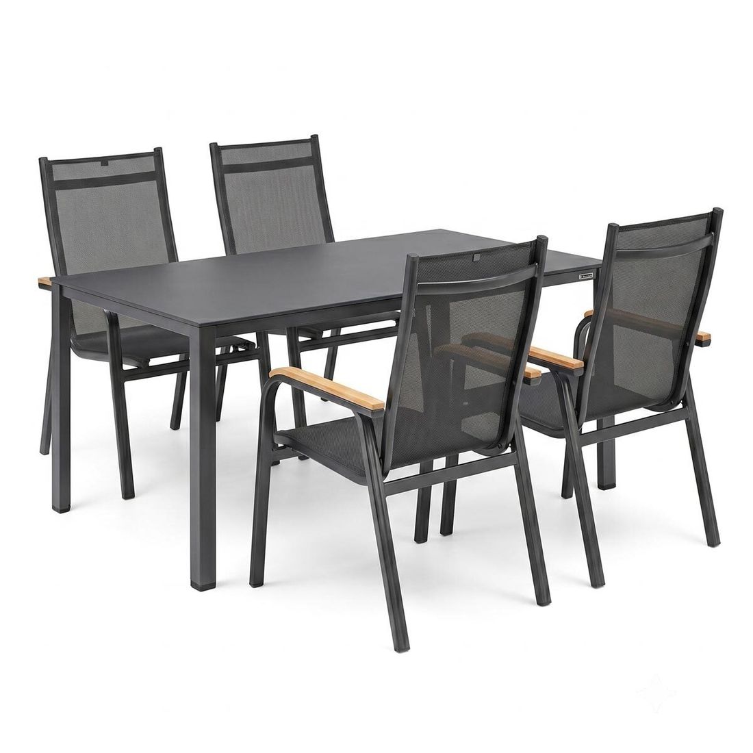 Kettler Granada Gartenmöbel-Set M (4 Plätze) Tisch 160x95cm
