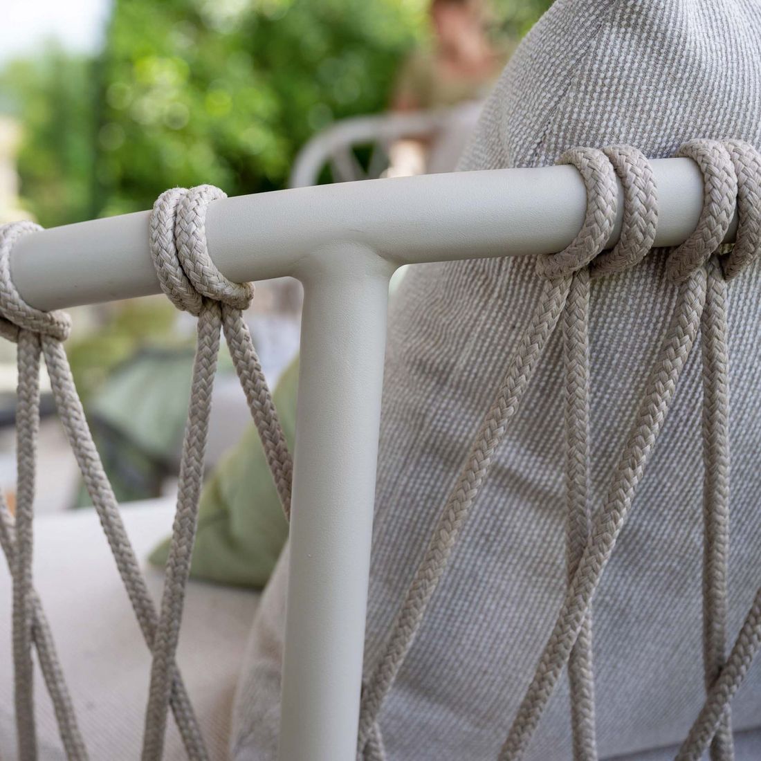 Stern Klea Loungesessel Aluminium/Rope/Outdoorstoff