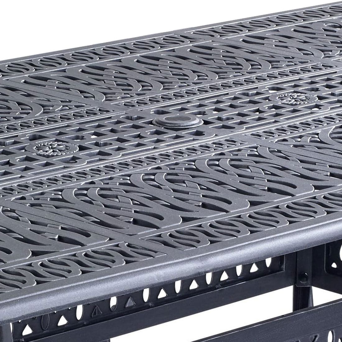 Hartman Amalfi Gartentisch 214x112cm Aluminiumguss
