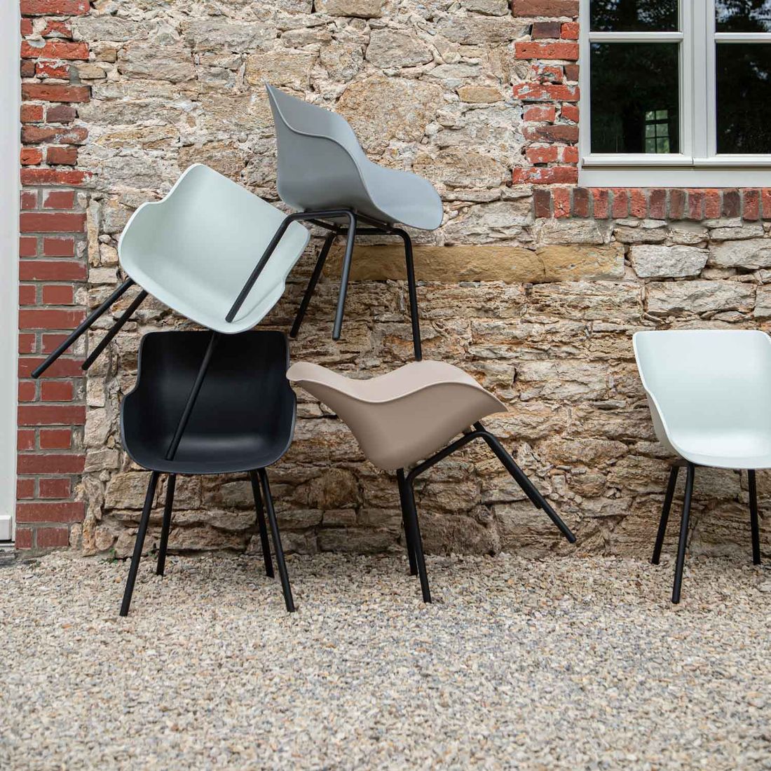 SCHÖNER WOHNEN-Kollektion Lieke Gartensessel Aluminium/Kunststoff