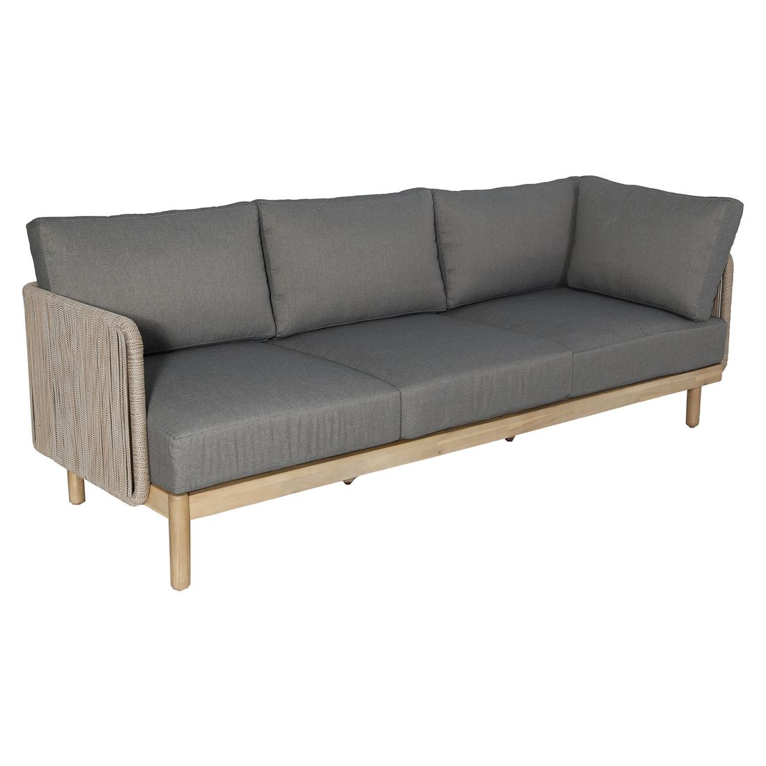 OUTLIV. Avalon Ecklounge inkl. Loungetisch Akazie/Rope/Olefin