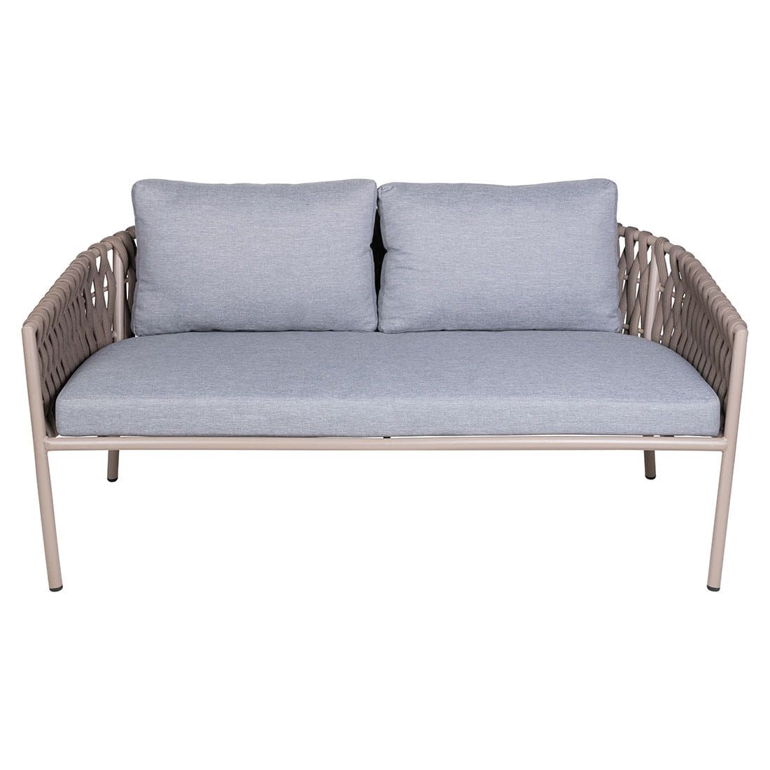 OUTLIV. Loungeset inkl. Loungetisch Stahl/Kunstfaser